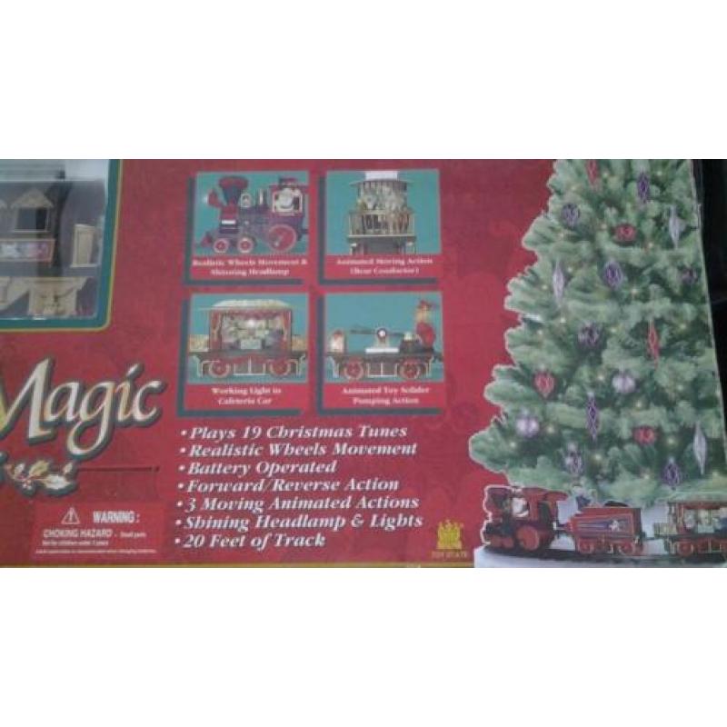 Zeer Grote kerst trein christmas magic express kersttrein
