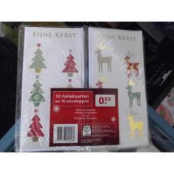 kerstkaarten 0,10 p.p. (nieuw)