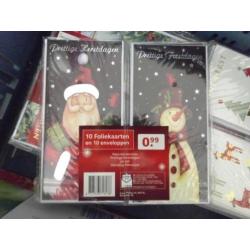 kerstkaarten 0,10 p.p. (nieuw)