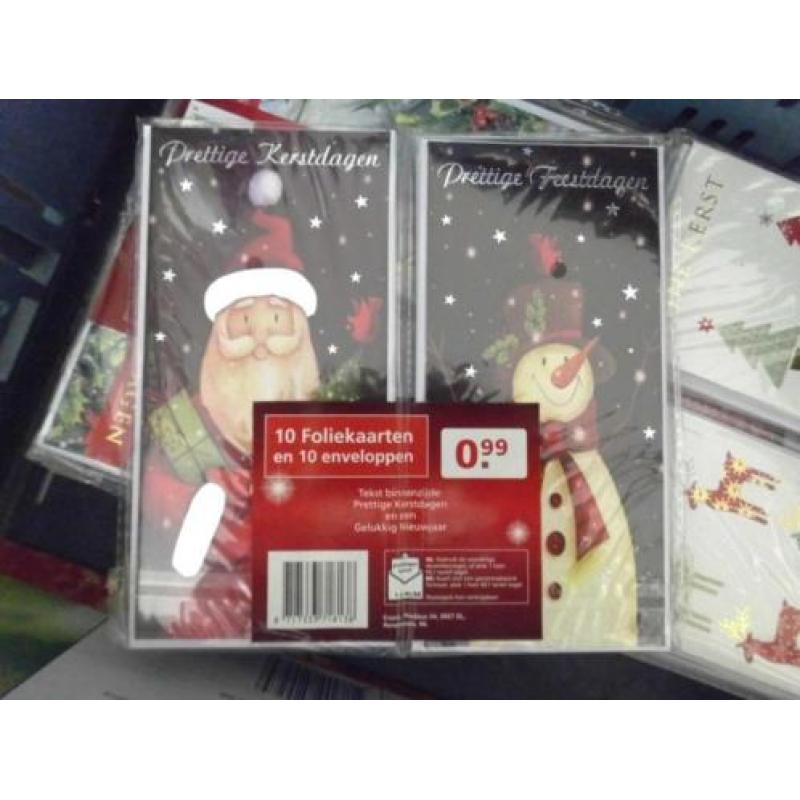 kerstkaarten 0,10 p.p. (nieuw)