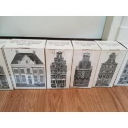 10 grachtenhuisjes nieuw in de verpakking van Blokker 100 ja