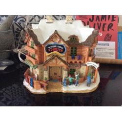 Lemax ski lodge