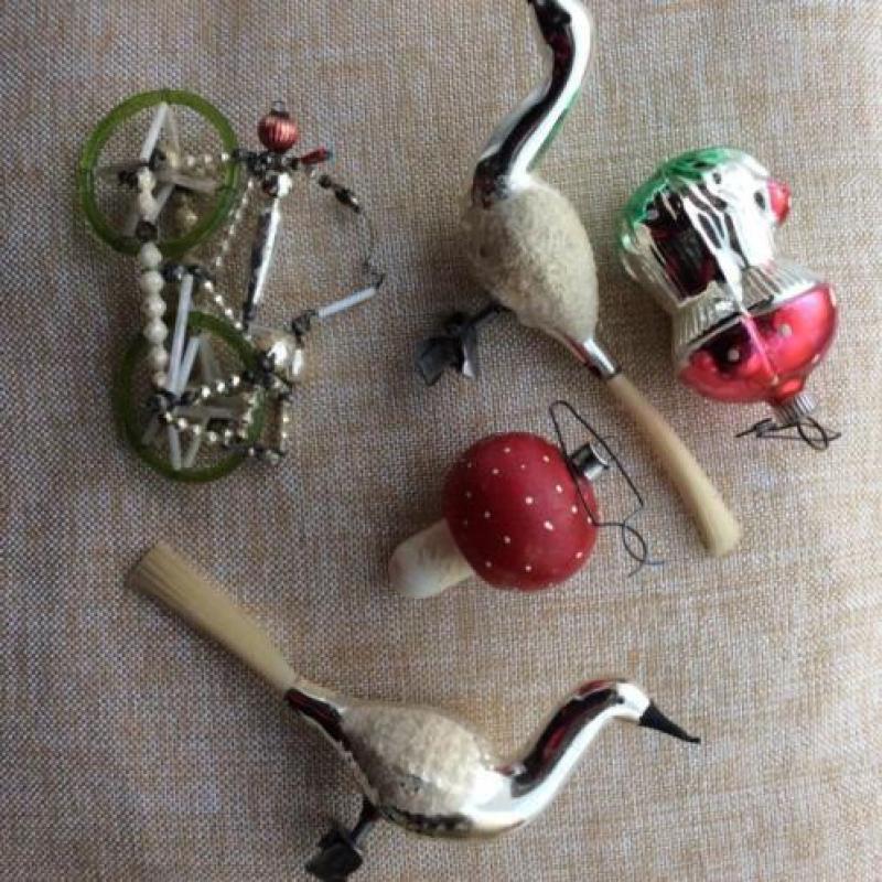 Oude kerst ballen