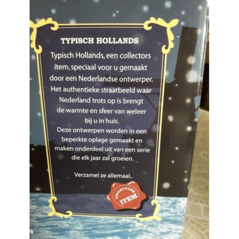 Kerst typisch Hollands schaatsbaan