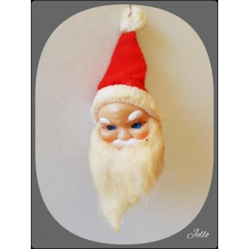Oude antieke kerstman met watten/wattenbaard/kerst