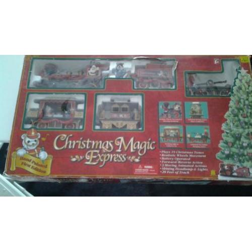 Zeer Grote kerst trein christmas magic express kersttrein