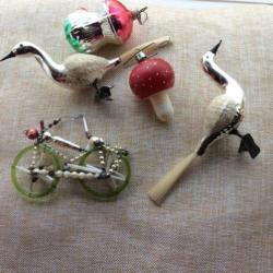 Oude kerst ballen