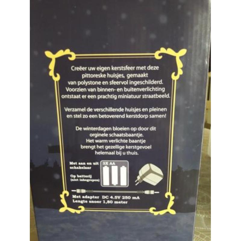 Kerst typisch Hollands schaatsbaan
