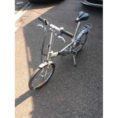 Vouwfiets met versnellingen
