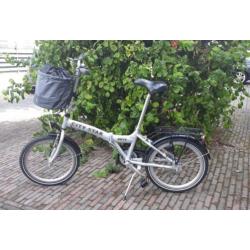 In Nieuwstaat Verkerende Vouwfiets 20 inch met Accessoires