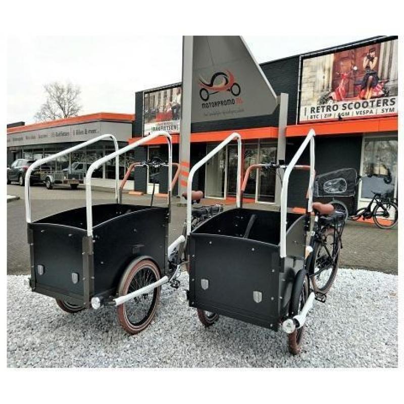 Troy elektrische bakfiets driewieler fiets e-bike