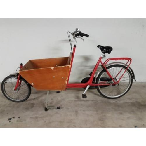 Rode bakfiets