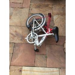 Vouwfiets pointer