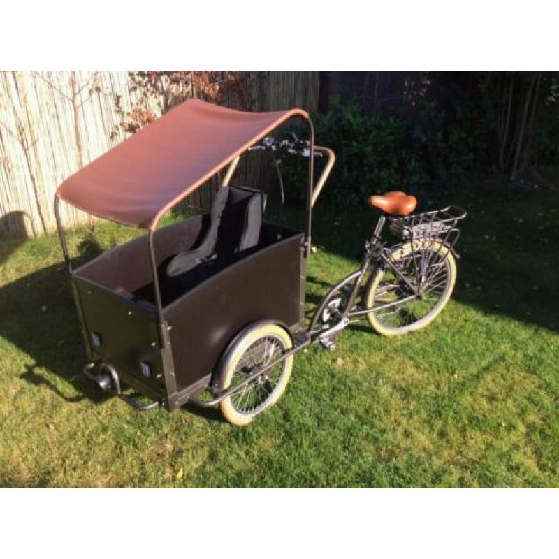 Elektrische Troy bakfiets erg mooi!