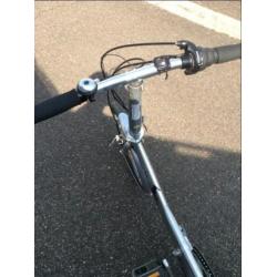 Vouwfiets met versnellingen