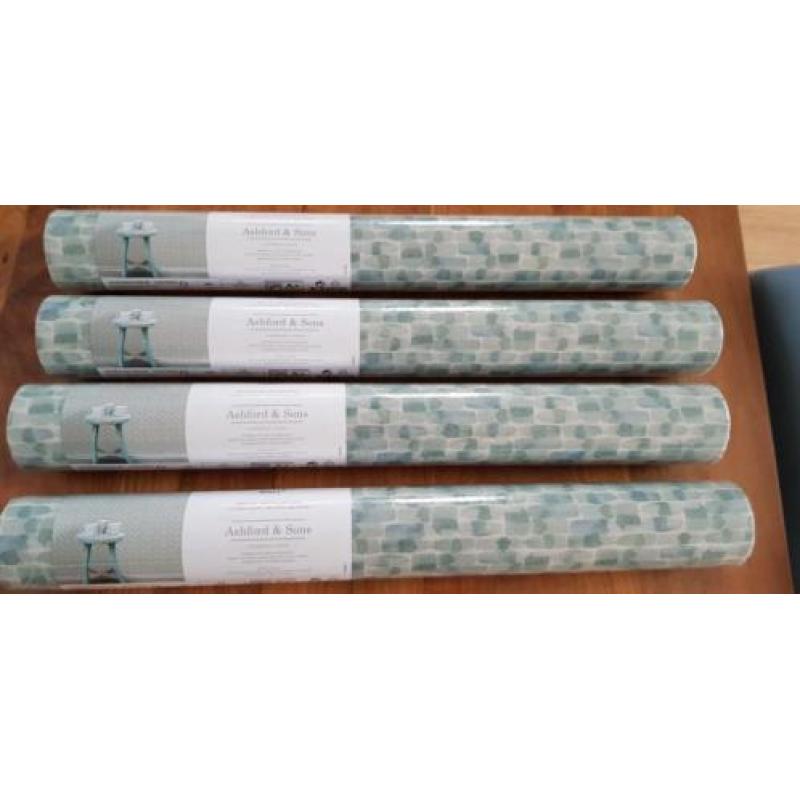 4 rollen vliesbehang, 10m per rol