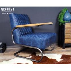 SALE: Industriële fauteuils 100% runderleer nu voor €379,95!