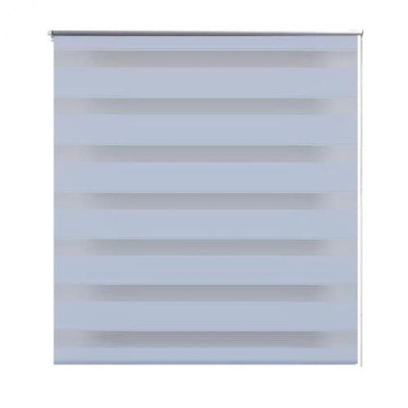 vidaXL Duo Rolgordijn 90x150cm Wit
