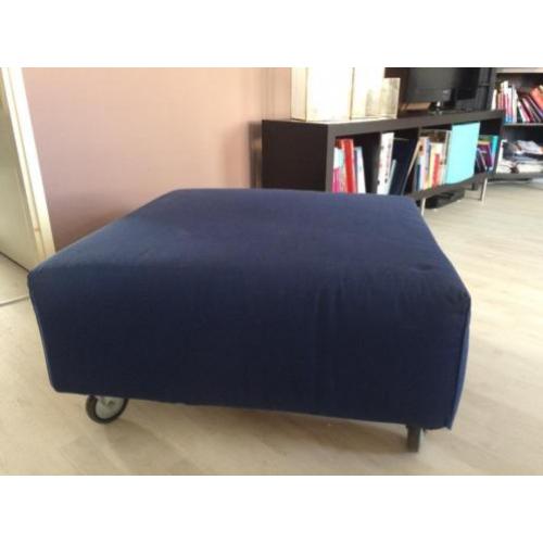 Kobaltblauwe hocker / poef