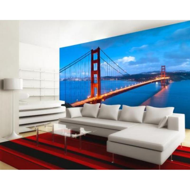 Fotobehang Golden Gate bridge 420 x 270 cm
