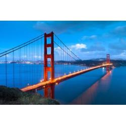 Fotobehang Golden Gate bridge 420 x 270 cm
