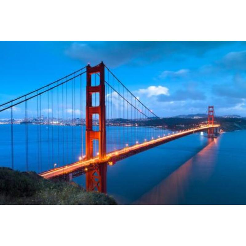 Fotobehang Golden Gate bridge 420 x 270 cm