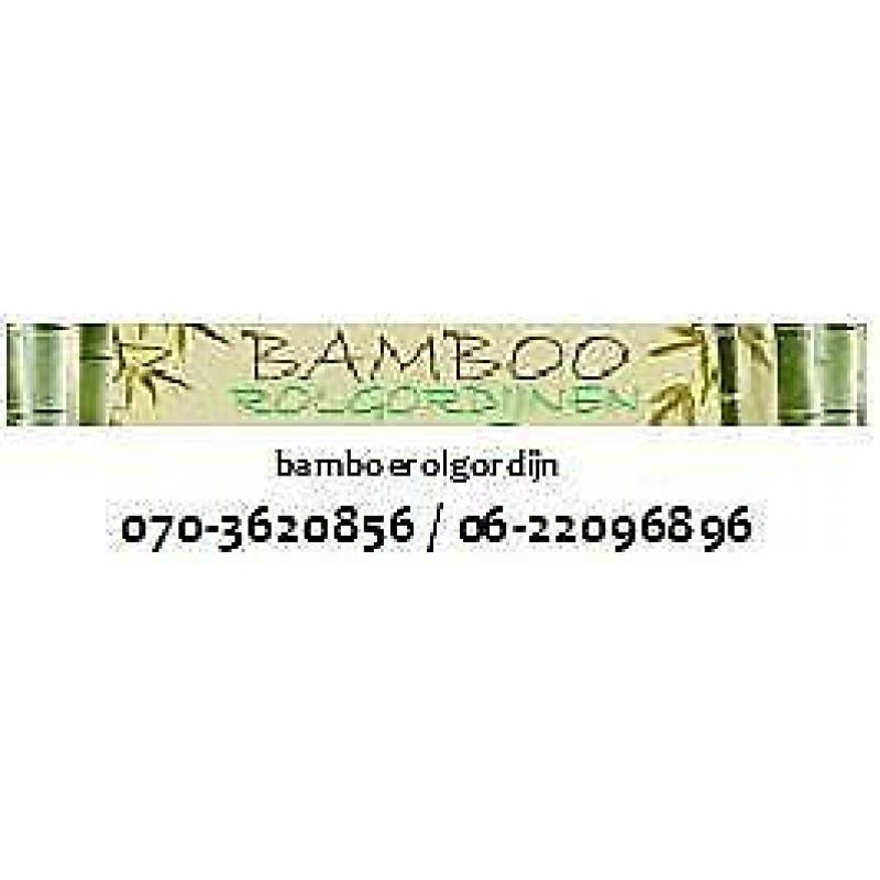 Op maat gemaakt bamboe overgordijnen, de orginele Asian Bamb