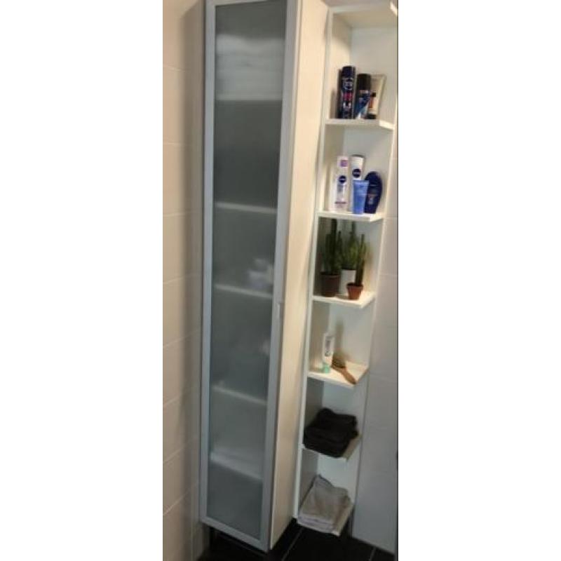 Badkamermeubel hoge kast Ikea Lillangen