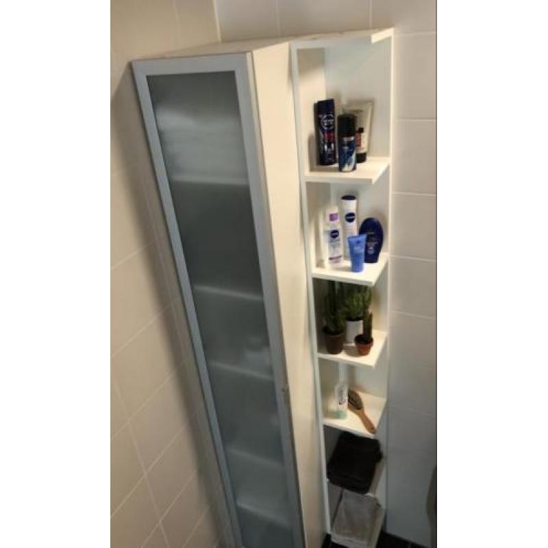 Badkamermeubel hoge kast Ikea Lillangen