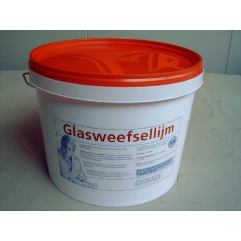 Glasweefsel behang