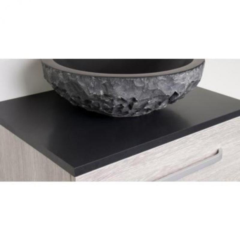 Saniclass CoreStone13 wastafelblad Plate 80,2x45,7x2cm