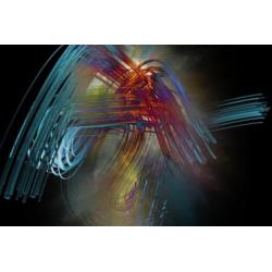 FB01 Fotobehang met een abstracte foto - Simpel behangen