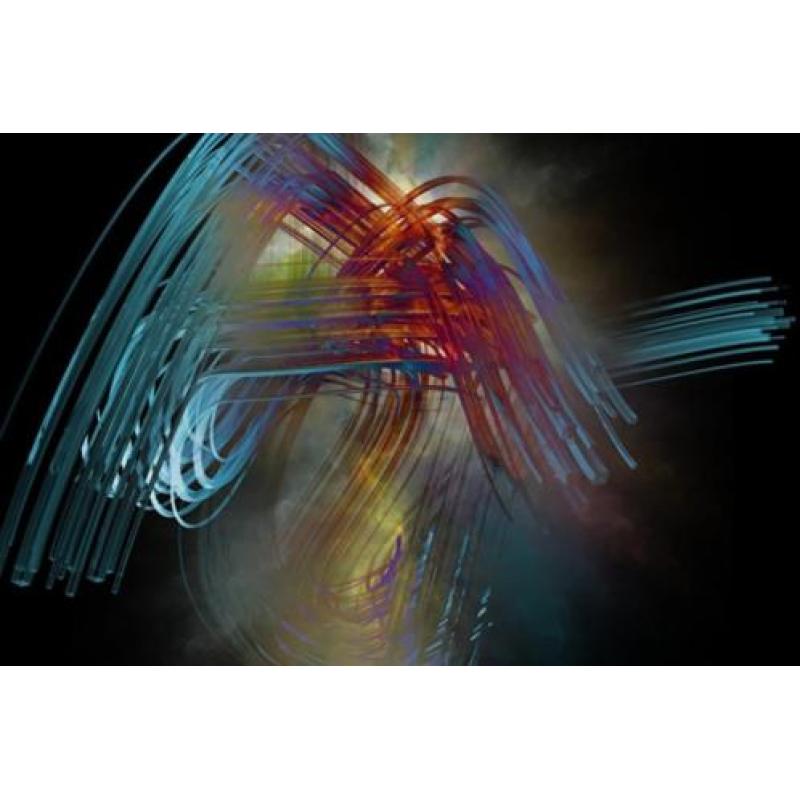 FB01 Fotobehang met een abstracte foto - Simpel behangen