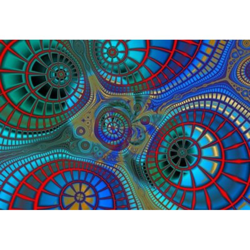 FB01 Fotobehang met een abstracte foto - Simpel behangen