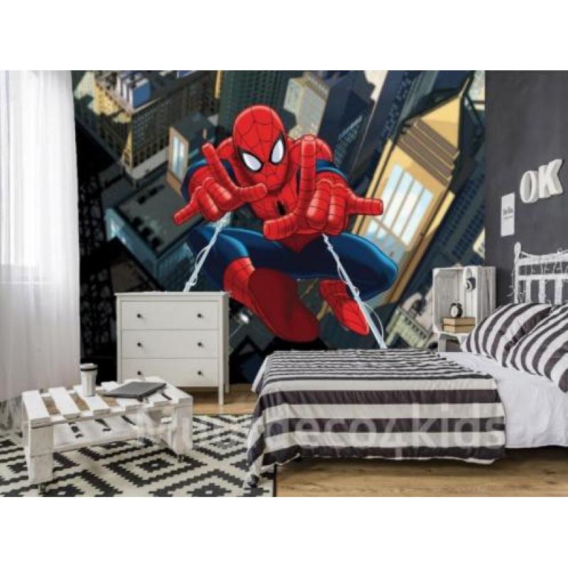 Spiderman VLIES fotobehang XL, Spiderman vliesbehang