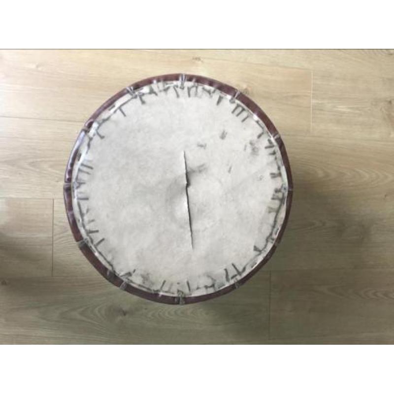 Vintage poef jaren 60