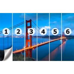 Fotobehang Golden Gate bridge 420 x 270 cm