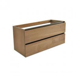 Praya Wiesbaden Vision wastafelonderkast 120x46x53cm eiken