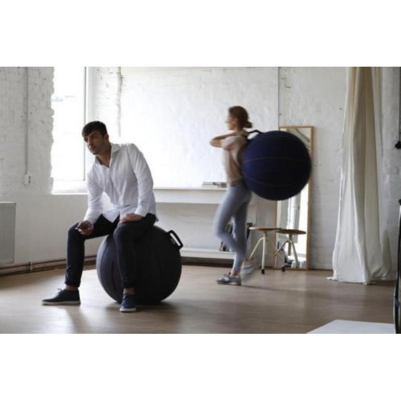 VLUV STOV zitbal Concrete 65cm