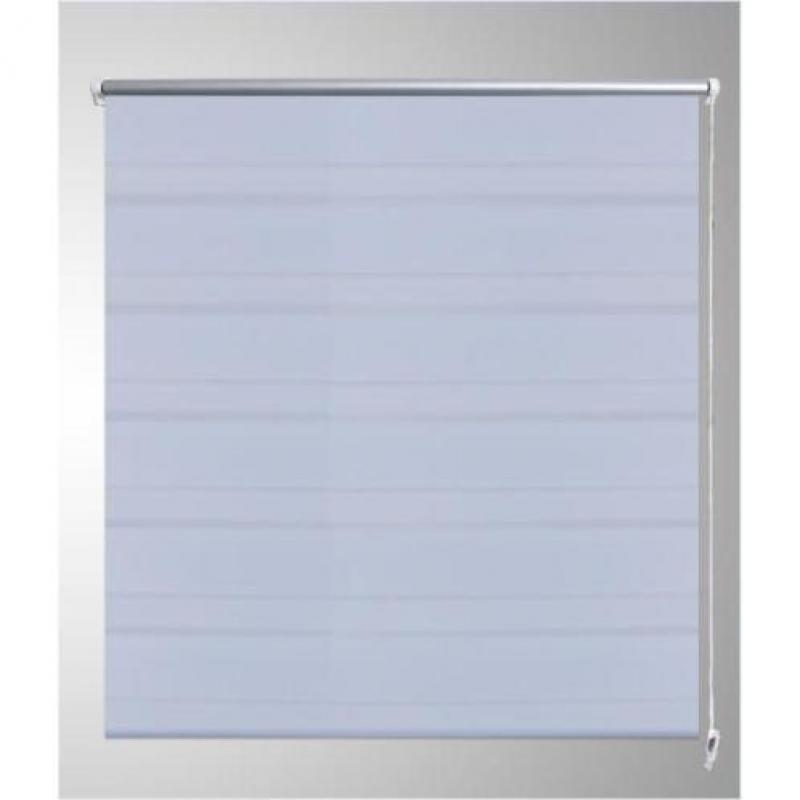 vidaXL Duo Rolgordijn 90x150cm Wit