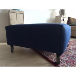 Kobaltblauwe hocker / poef