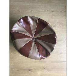 Vintage poef jaren 60