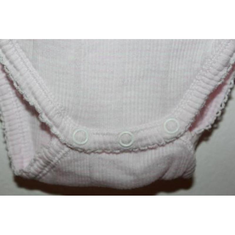 Nieuw roze rompertje van Petit Bateau maat 50 (4674)