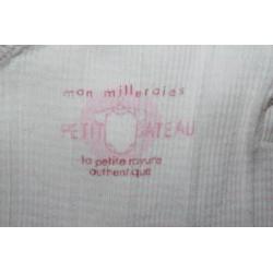 Nieuw roze rompertje van Petit Bateau maat 50 (4674)