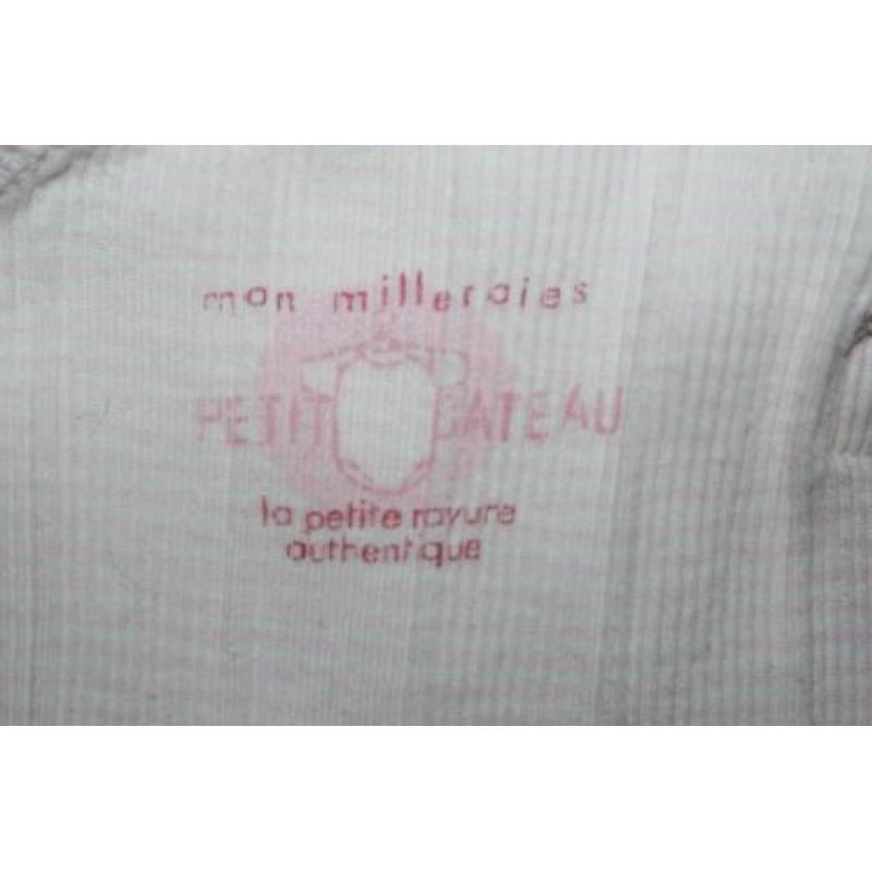 Nieuw roze rompertje van Petit Bateau maat 50 (4674)