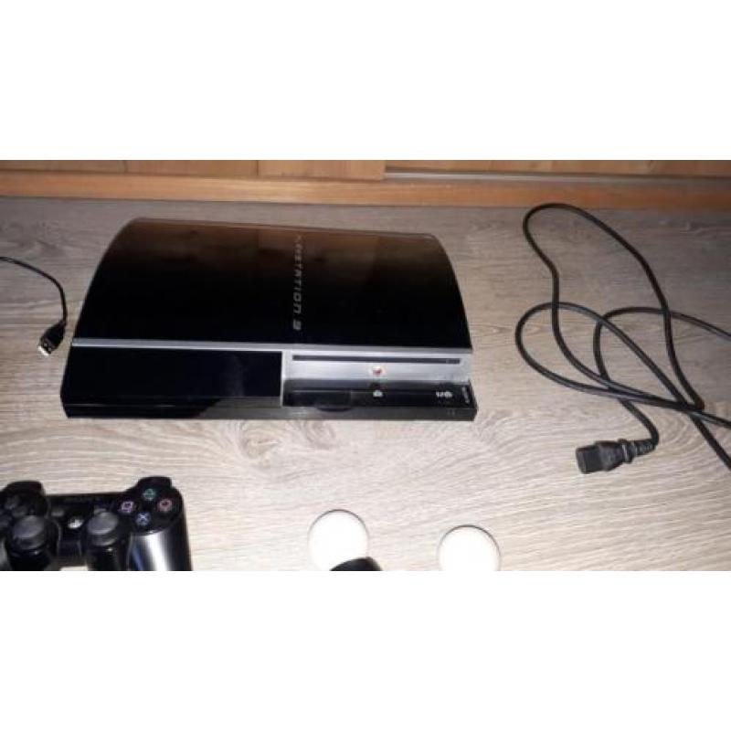PlayStation 3, PS3 ,4 controllers, move en eye