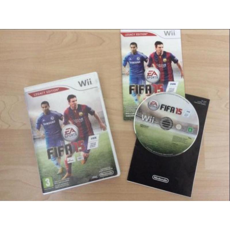 Nintendo Wii game FIFA 15 sports