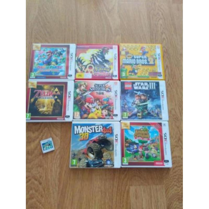 3ds met accessoires en games!