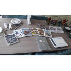 De wii met diverse spellen, zoals skylanders