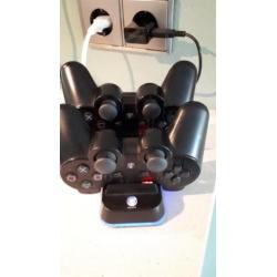 PlayStation 3, PS3 ,4 controllers, move en eye